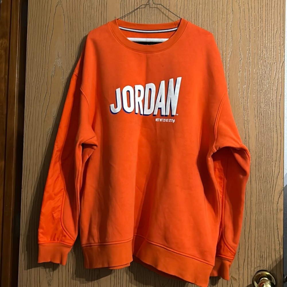 Michael Jordan wheaties letter sweater.
